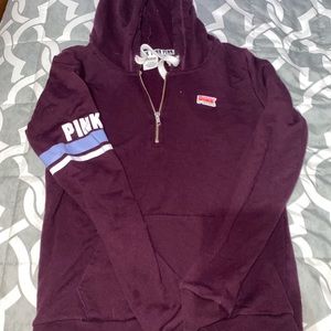 Victoria’s Secret PINK quarter zip hoodie.